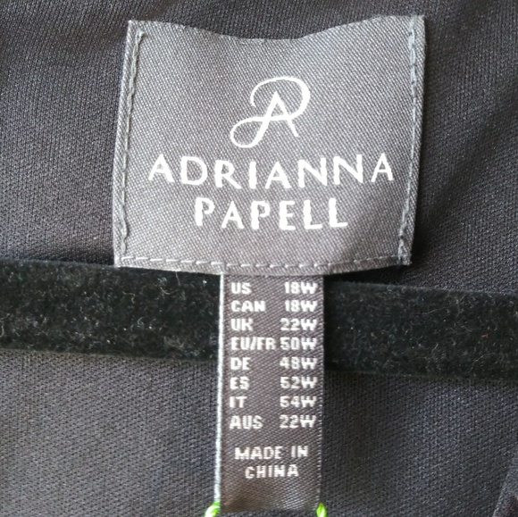 🆕 ADRIANNA PAPELL Evening Wrap Dress - NWT - Picture 6 of 8